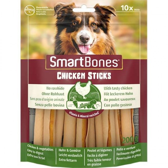 Smartbones Tavuklu Stick Köpek Ödülü 10lu 200 Gr