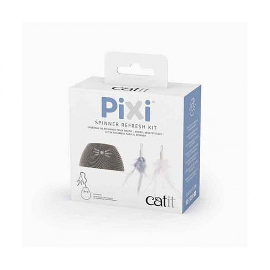 Catit Pixi Spinner Yenileme Kiti Tüylü Kedi Oyuncağı