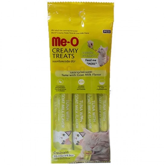 Meo Creamy Ton & Keçi Sütlü Kedi Ödülü 4x15 Gr