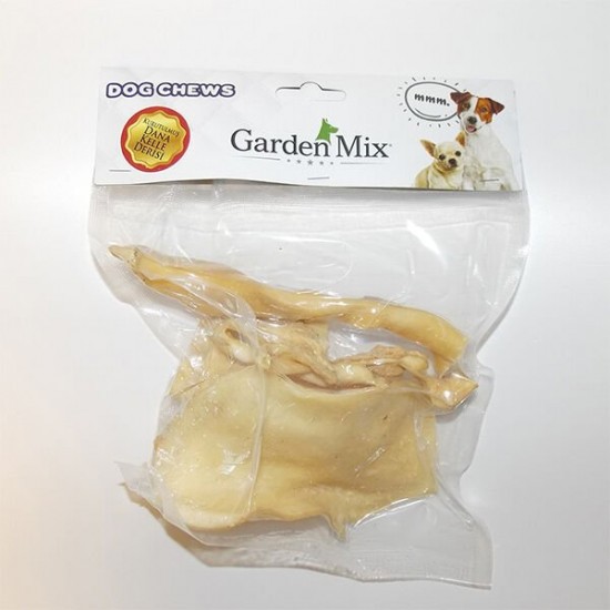 Garden Mix Kurutulmuş Dana Kelle Derisi Beyaz 100 Gr