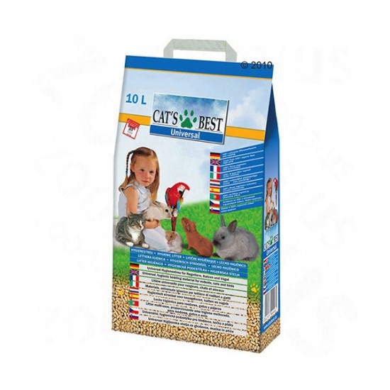 Jrs Cats Best Universal Bitkisel Kuş Kemirgen ve Kedi Kumu 10 Lt 5.5 Kg