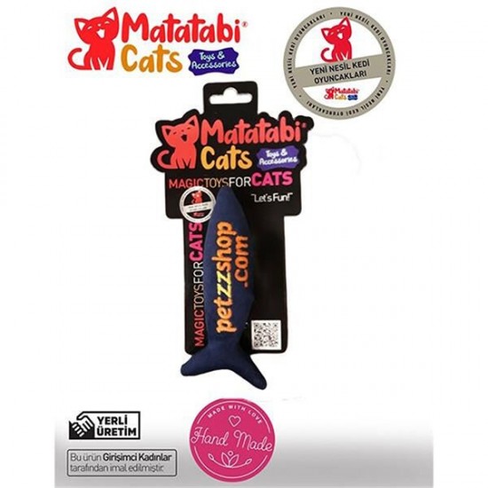 Matatabi Cats Jr Fish Balık Şekilli Kedi Oyuncağı 15 Cm