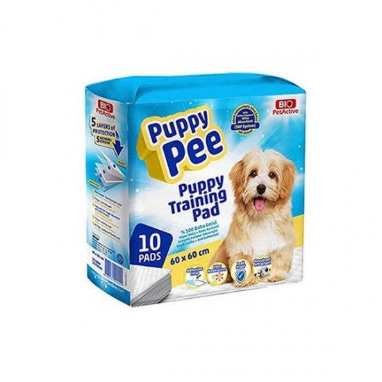 Bio Pet Active Puppy Pee Köpek Çiş Pedi 60x60 Cm 10 Adet