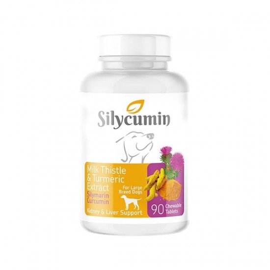 Bio Pet Active Silycumin Zerdeçal ve Devedikeni Kedi ve Köpek Tableti 90 Adet 135 Gr