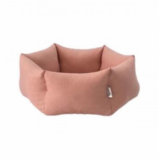 Pet Comfort Tokyo Merta Kedi ve Köpek Yatağı Pudra Pembe Small 50 Cm