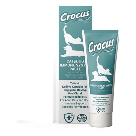 Crocus Kedi ve Köpek Immune System Macun 100 Gr