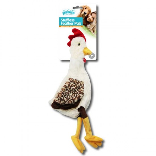 Pawise Stuffless Cock Peluş Köpek Oyuncağı 35 Cm