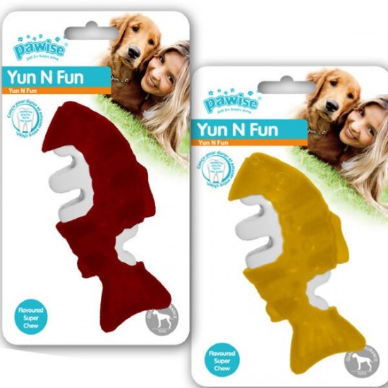 Pawise Yum N Fun Balık Aromalı Köpek Çiğneme Oyuncağı