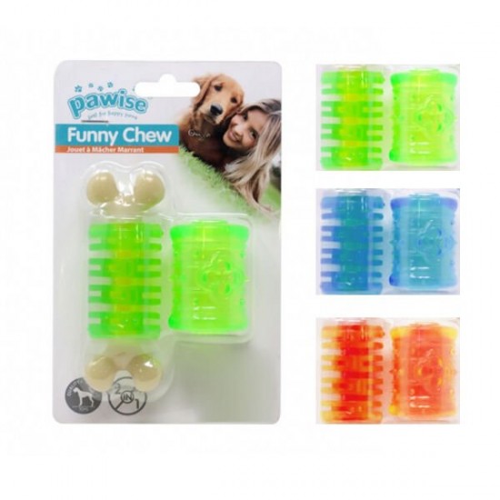 Pawise Funy Chew 2 In 1-L Lastik Köpek Oyuncağı