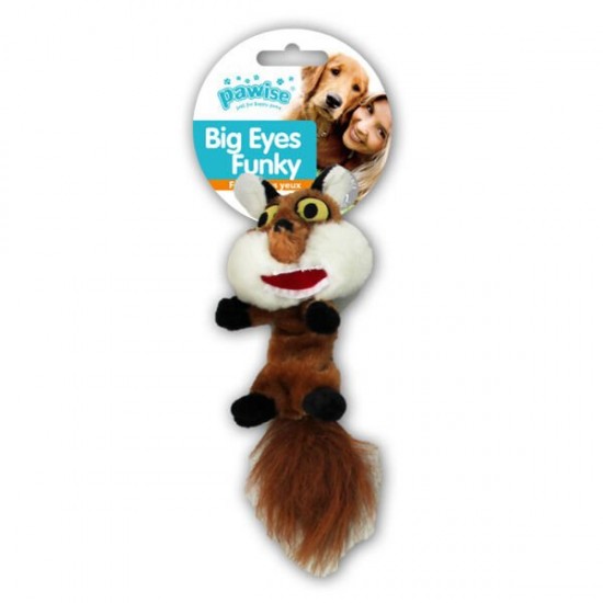 Pawise Big Eyes Funky Fox Köpek Peluş Oyuncağı 29 Cm