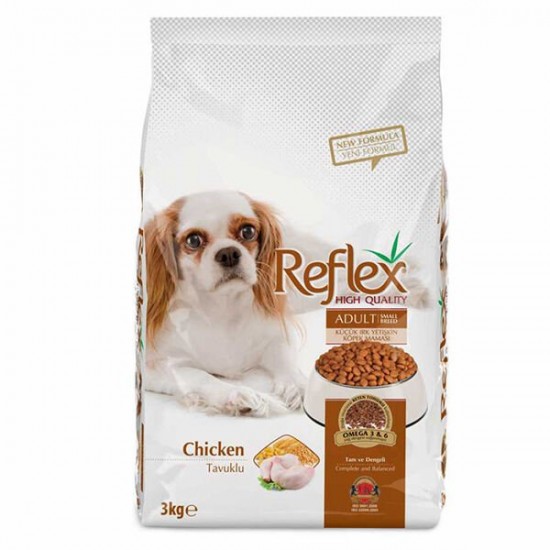 Reflex Tavuklu Küçük Irk Yetişkin Köpek Maması 3 Kg