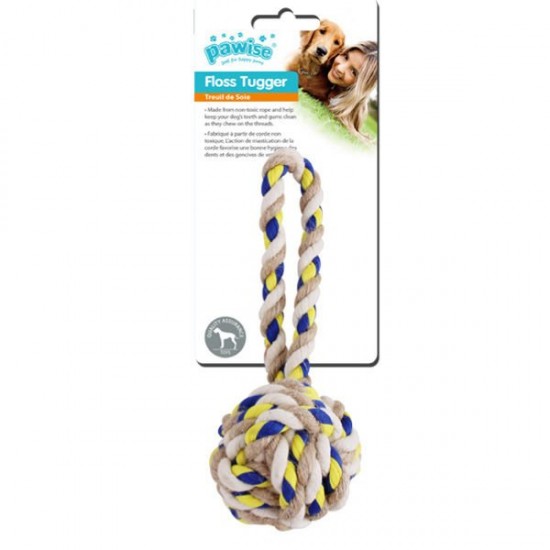 Pawise Floss Tugger İp Top Köpek Oyuncağı