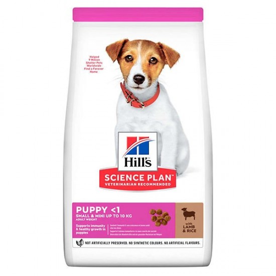 Hills Puppy Small & Mini Kuzu Etli Küçük Irk Yavru Köpek Maması 1+500 Gr Hediyeli