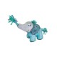 Kong Knots Carnival Elephant Sesli Diş İpli Peluş Fil Köpek Oyuncağı Yeşil 30 Cm