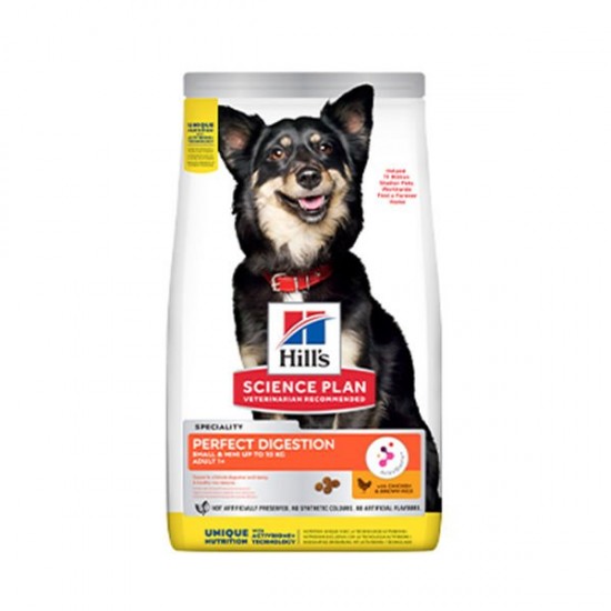 Hills Perfect Digestion Tavuklu Küçük Irk Yetişkin Köpek Maması 6 Kg