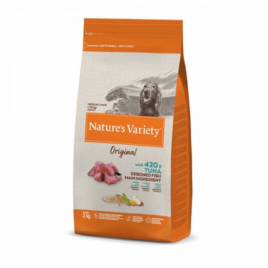 Natures Variety Dog Original Tuna Balıklı Orta Irk Yetişkin Köpek Maması 12 Kg