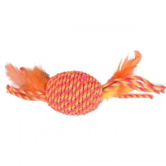 Flamingo Bibi Roller Kedi Oyuncağı Turuncu 29 Cm