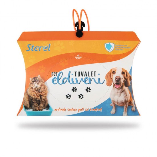 Sterel Pet Tuvalet Eldiveni 50 Adet