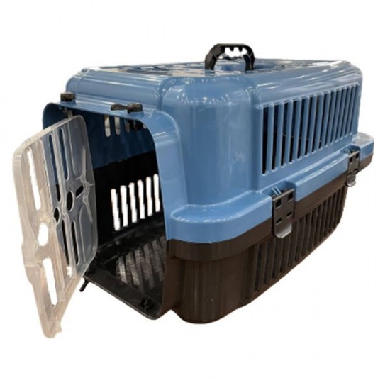 Petzz Dayanıklı Küçük Irk Köpek & Kedi Taşıma Çantası Mavi 33x50x30h Cm