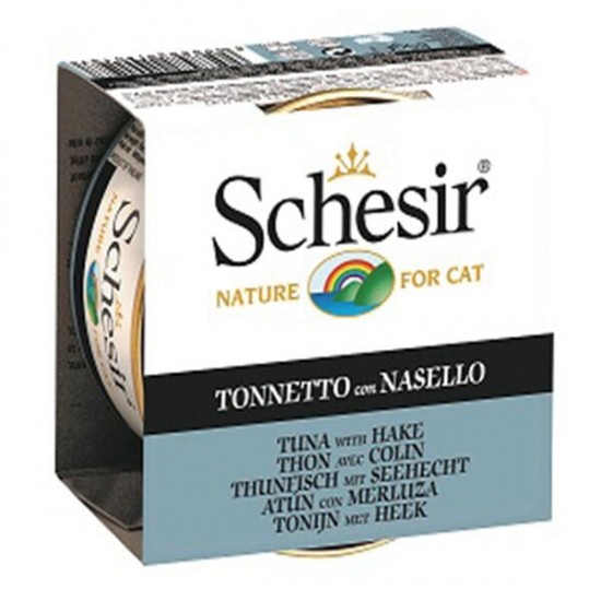 Schesir Tuna ve Barlam Balığı Jöleli Kedi Konservesi 85 Gr