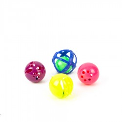 32204 Sesli Kedi Oyun Topu 4lü