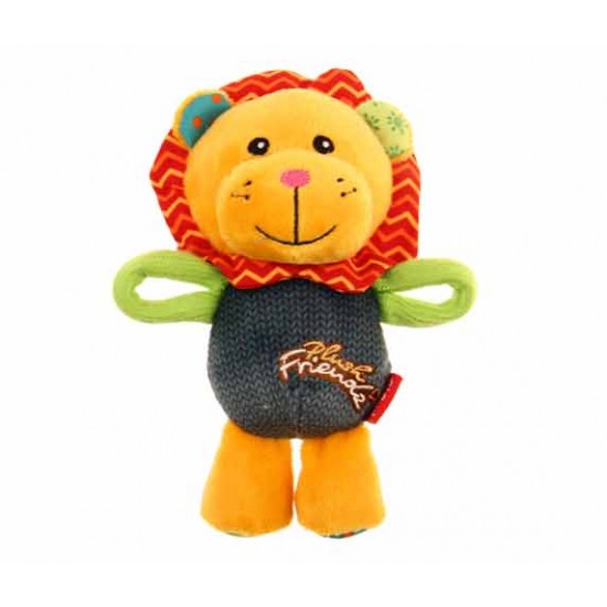 6147 Plush Friendz Sesli Aslan Peluş Köpek Oyuncag