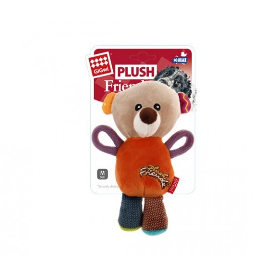 6283 Plush Friendz Sesli Ayı Peluş Köpek Oyuncagı