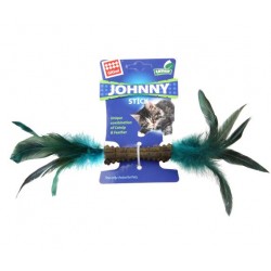 7068 Johnny Stick Catnipli Doğal Yeşil Çift Tüylü