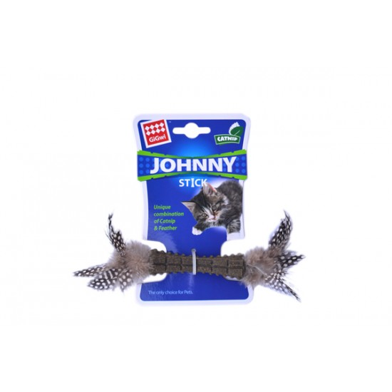 7093 Johnny Stick Catnipli Doğal Yeşil Tek Tüylü