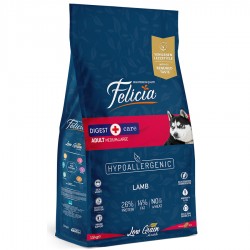 Felicia 15 Kg Yetişkin Kuzulu M/Large Az Tahıllı Breed HypoAllergenic Köpek Maması