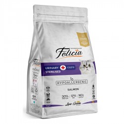 Felicia 2 Kg Sterilised Somonlu Az Tahıllı HypoAllergenic Kedi Maması