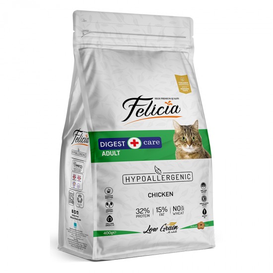 Felicia 400g Yetişkin Tavuklu Az Tahıllı 
