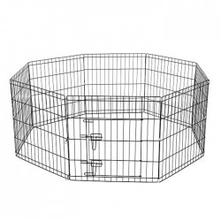 Katlanır Lux Köpek Çiti 80*80 cm-8 Panel