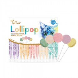 Ranova Kediler için Karışık Lezzetli Lolipop *1.4g *15li