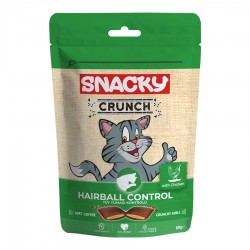 Snacky Kedi Crunch Ödül Hairball Cont.Tavuk 