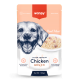 Wanpy 100g Pouch Tavuk&Ördek Yaş Köpek Maması 12 Adet