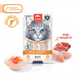 Wanpy Bone Support Sığır Eti&Tavuk F.Krema Ödül 5x14gr