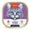 Wanpy Kedi 40g  Ton Balıklı & Karidesli Alutray Yaş Mama