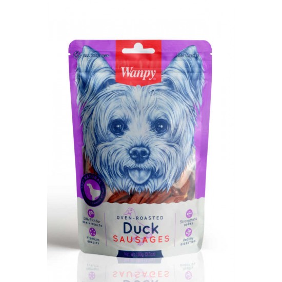 Wanpy Ördek Etli Sosis 100 gr SA-02H Köpek Ödülü