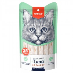 Wanpy Ton&Deniz Taraklı  25*14 gr Krema Kedi Ödülü RAC-051